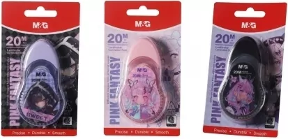 Korektor w taśmie Manga Pink Fantasy mix M&G - tantis.pl