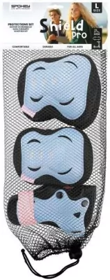 Zestaw ochraniaczy Shield r. L niebieski