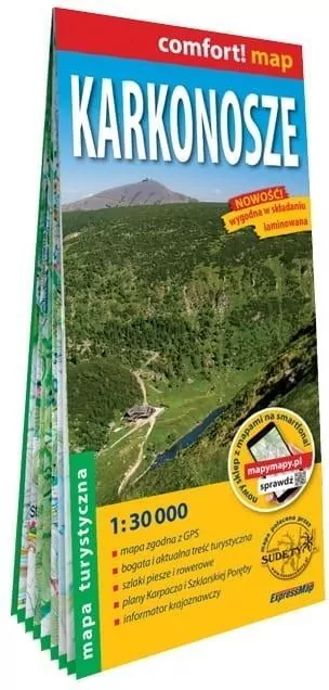 Comfort!map Karkonosze 1:30 000 w.2025 - tantis.pl