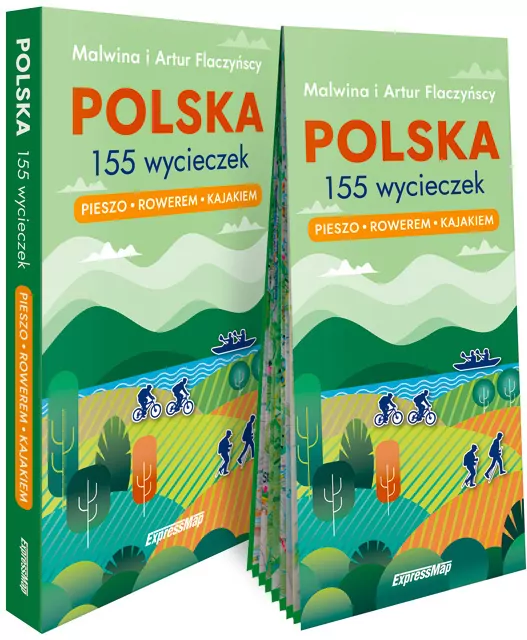 Polska. 155 wycieczek. Pieszo, rowerem, kajakiem - tantis.pl