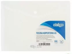 Teczka kopertowa A5 transparentna Strigo