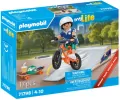 Playmobil Skater z rampą 71798 - tantis.pl