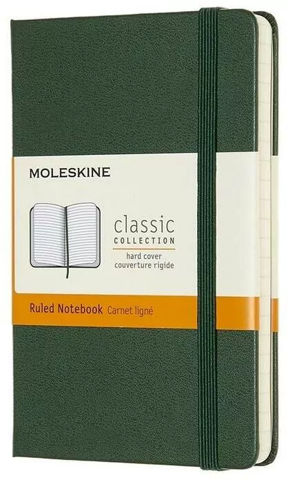 Notes Classic 9x14 tw. linie - myrtle green - tantis.pl