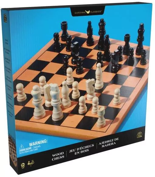 Gra Drewniane Szachy - tantis.pl