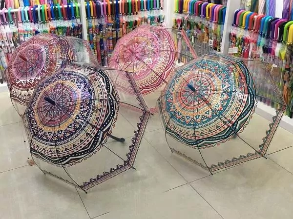 Parasolka automatyczna przezroczysta. Mix - tantis.pl