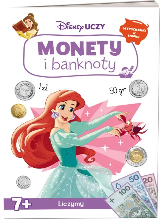 Disney Uczy. Monety i banknoty. Disney Księżniczka - tantis.pl