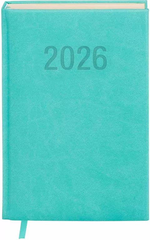 Kalendarz 2026 A5 Colorfix DNS turkusowy - tantis.pl