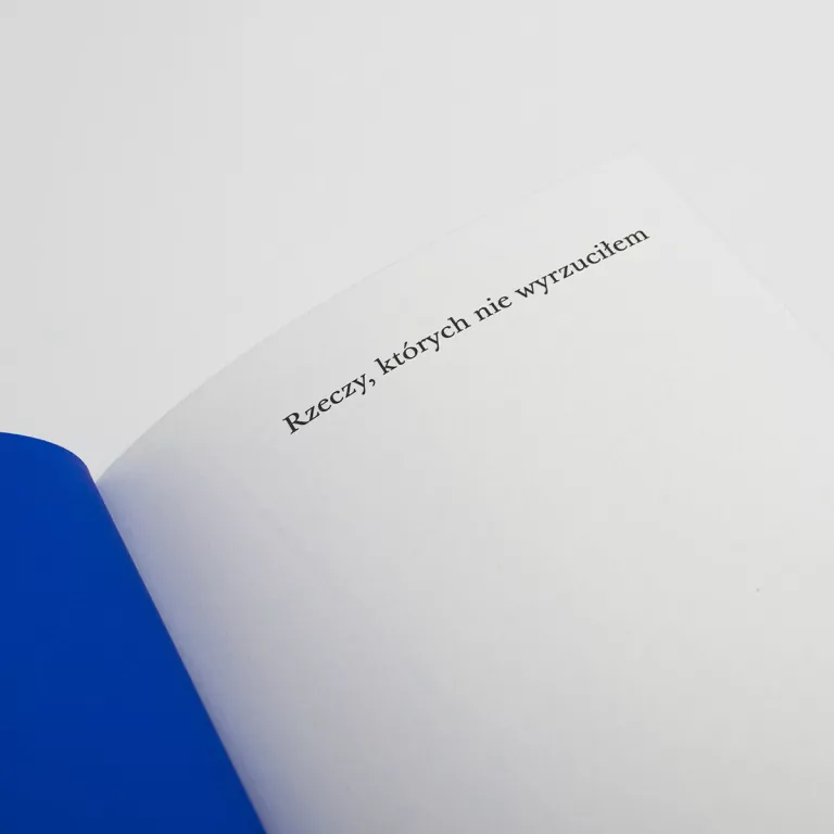 Rzeczy, których nie wyrzuciłem - tantis.pl