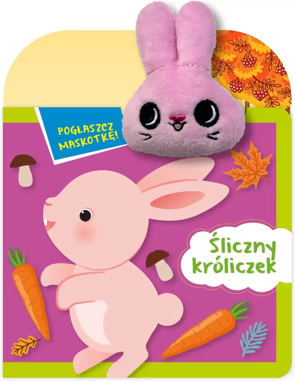 Pogłaszcz maskotkę! Śliczny króliczek - tantis.pl