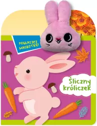 Pogłaszcz maskotkę! Śliczny króliczek