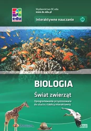 Biologia. Świat zwierząt CD - tantis.pl