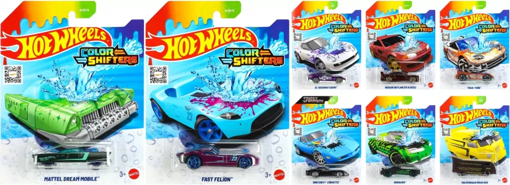 Hot Wheels Auto zmieniające kolor Torque Twister - tantis.pl