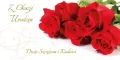 Karnet Flowers Urodziny wzór nr 6 - tantis.pl