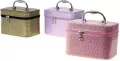Kuferek M z lusterkiem na zamek 21x14x13cm MIX - tantis.pl