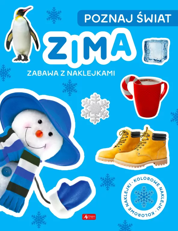Zima. Poznaj świat. Zabawa z naklejkami - tantis.pl