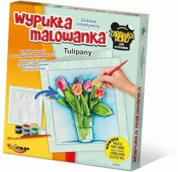 Tulipany. Wypukła Malowanka.
