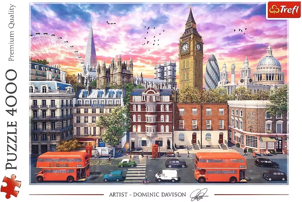 Puzzle 4000. Spacer po Londynie - tantis.pl