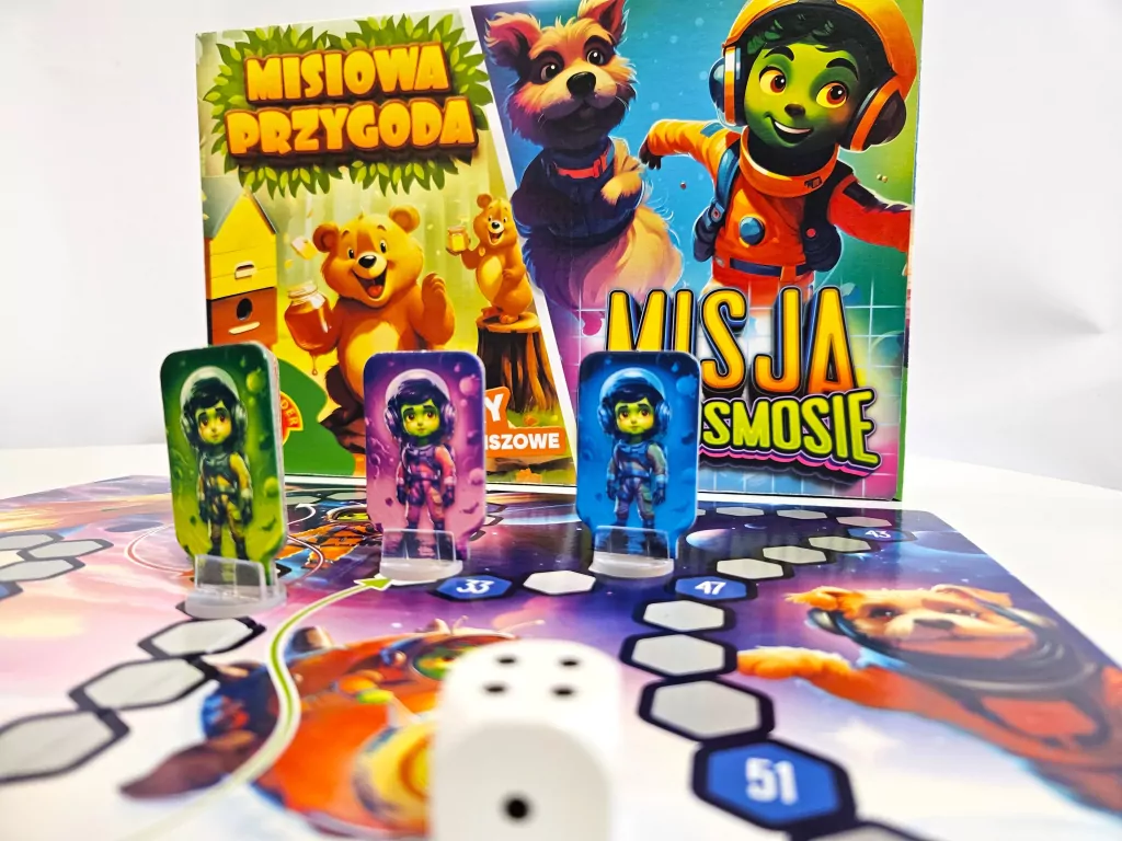 2w1. Misiowa Przygoda. Misja W Kosmosie - tantis.pl