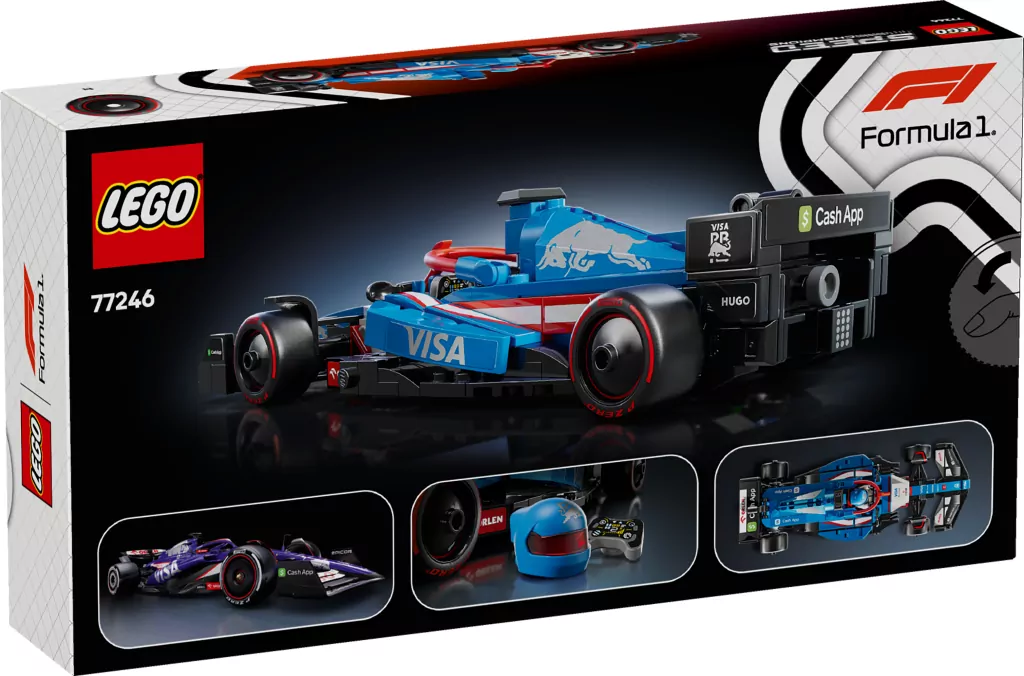 LEGO® Speed Champions. Bolid F1® Visa Cash App RB VCARB 01 77246 - tantis.pl