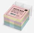 Kostka papierowa kolorowa 85x85x35 mm w kubiku - tantis.pl