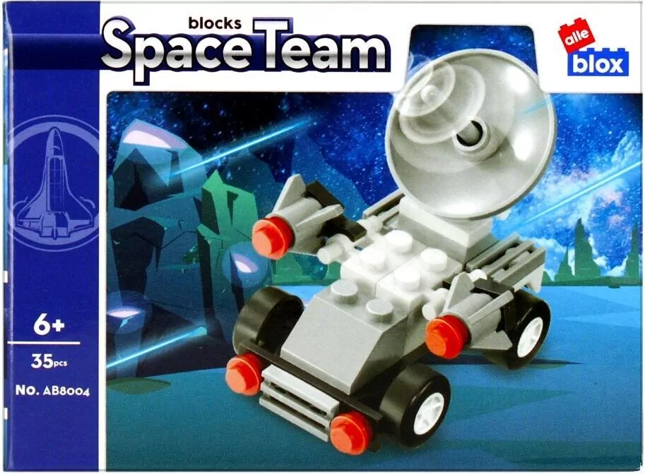 Klocki konstrukcyjne. Kosmos, 35 elementów - tantis.pl