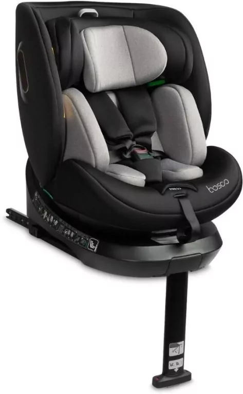 Caretero Fotelik Bosco czarny (40-150cm) - tantis.pl