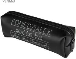 Piórnik jednokomorowy czarny - Poniedziałek powin