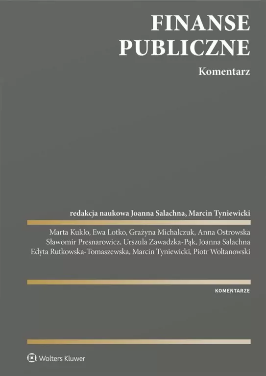 Finanse publiczne. Komentarz - tantis.pl