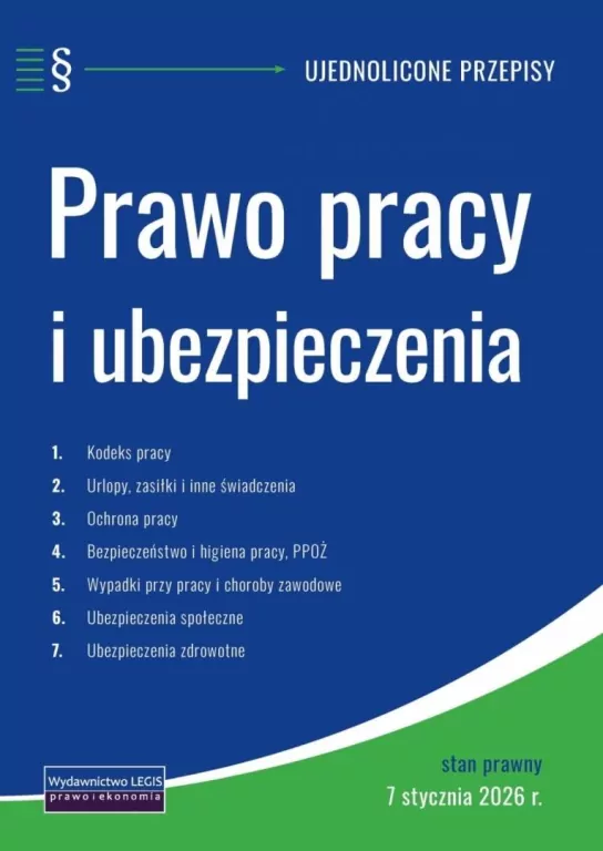Prawo pracy i ubezpieczenia - 7 stycznia 2026 - tantis.pl