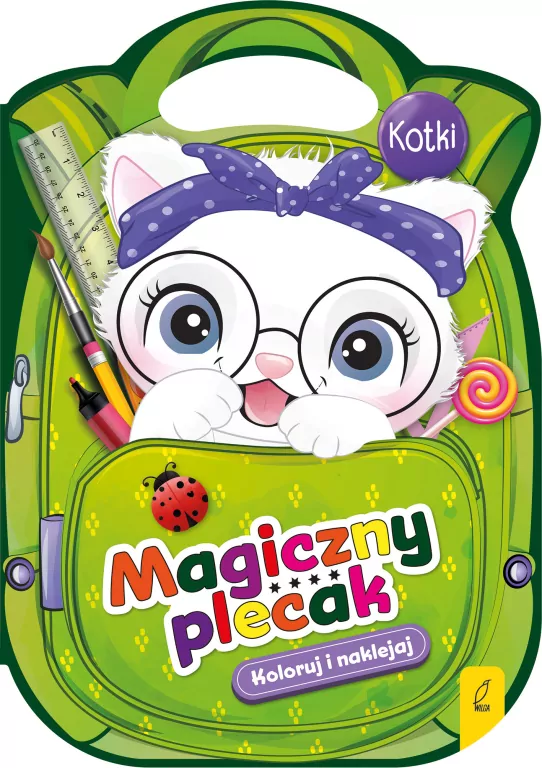Kotki. Magiczny plecak - tantis.pl