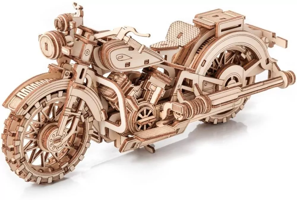 Puzzle drewniane 3D - Motor Comanche - tantis.pl