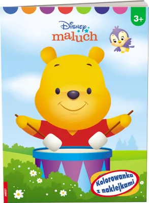 Disney Maluch. Kolorowanka z naklejkami