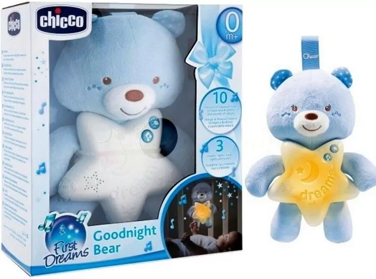 Miś na dobranoc niebieski - tantis.pl