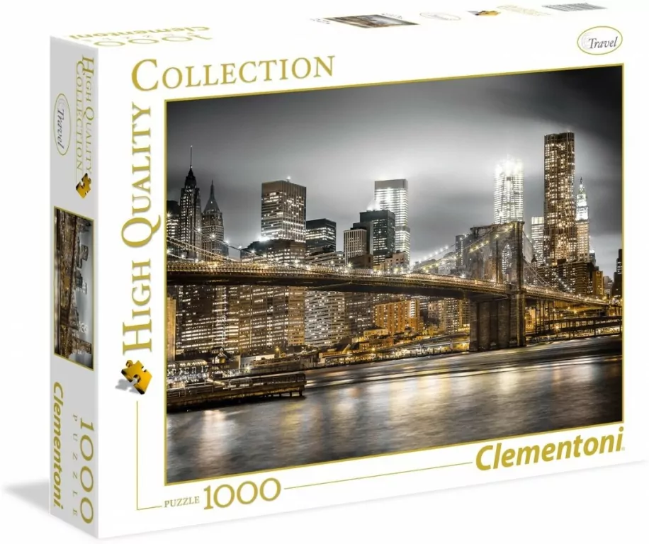 Puzzle 1000. High Quality Collection. Nowy Jork horyzont - tantis.pl