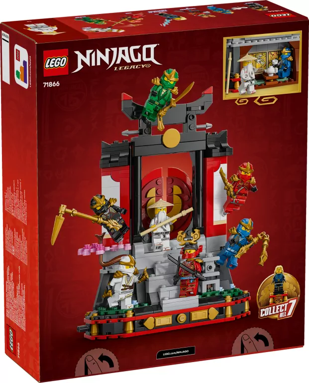 LEGO® Ozdoba z postaciami ninja — 15-lecie 71866 - tantis.pl