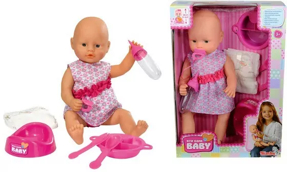 Lalka z akcesoriami New Born Baby - tantis.pl