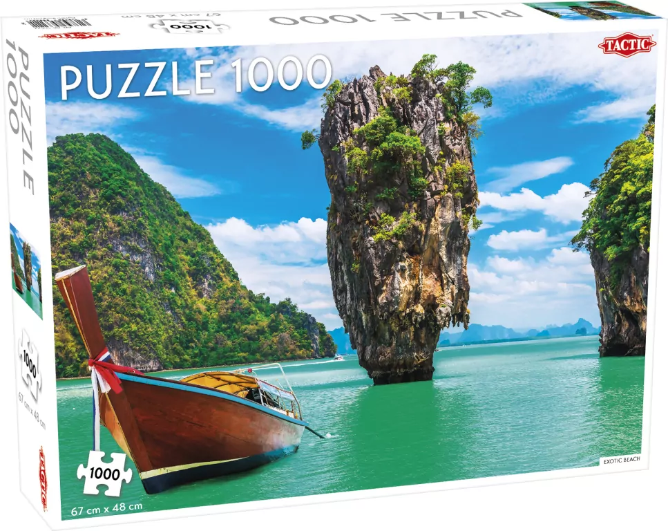 Puzzle Exotic Beach 1000 - tantis.pl
