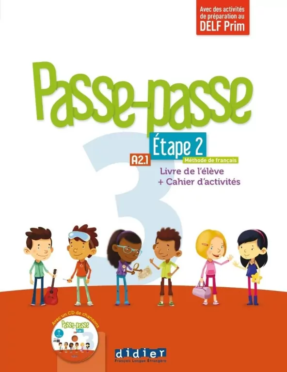Passe-Passe 3 etape 2 podręcznik + ćwiczenia + cd - tantis.pl