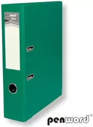 Segregator A4 z okuciem 7,5cm, zielony