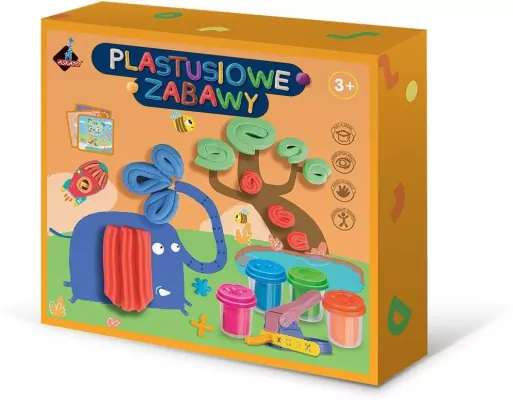 Plastusiowe zabawy z wyciskarką. Genialny dzieciak