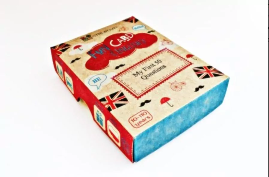 Fun Card English. My First 50 Questions - tantis.pl