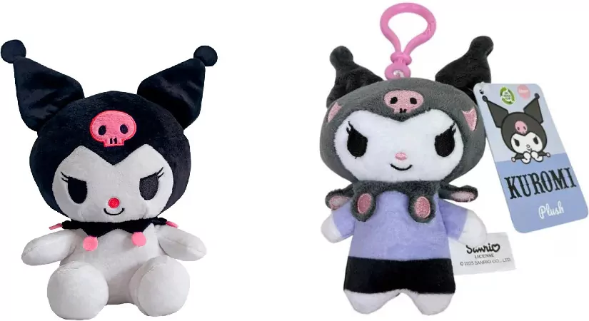 *****HELLO KITTY 14cm Kuromi brelok 2rodz 99249 - tantis.pl