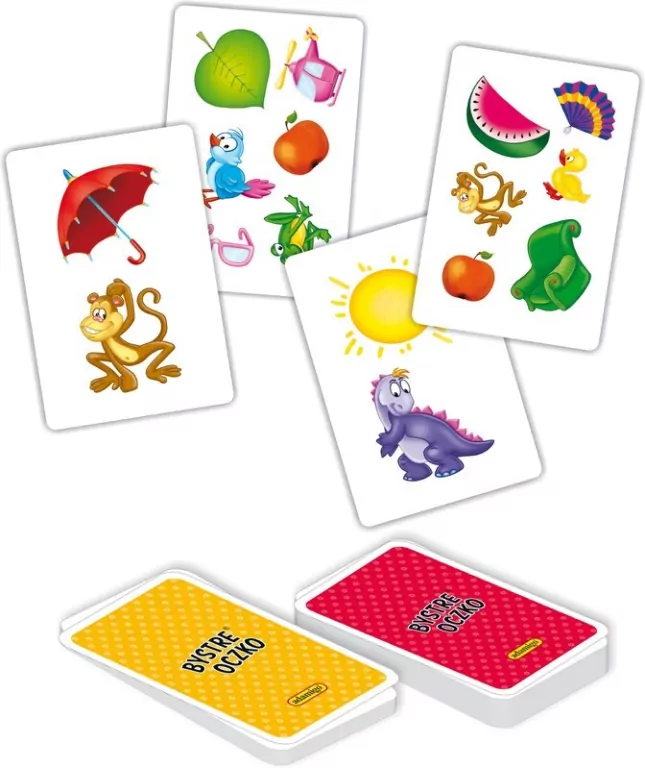 Bystre oczko. Rodzinna gra karciana. Gwarancja świetnej zabawy i dużych emocji - tantis.pl