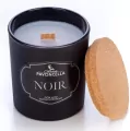 Świeczka sojowa Noir czarna 135g - tantis.pl