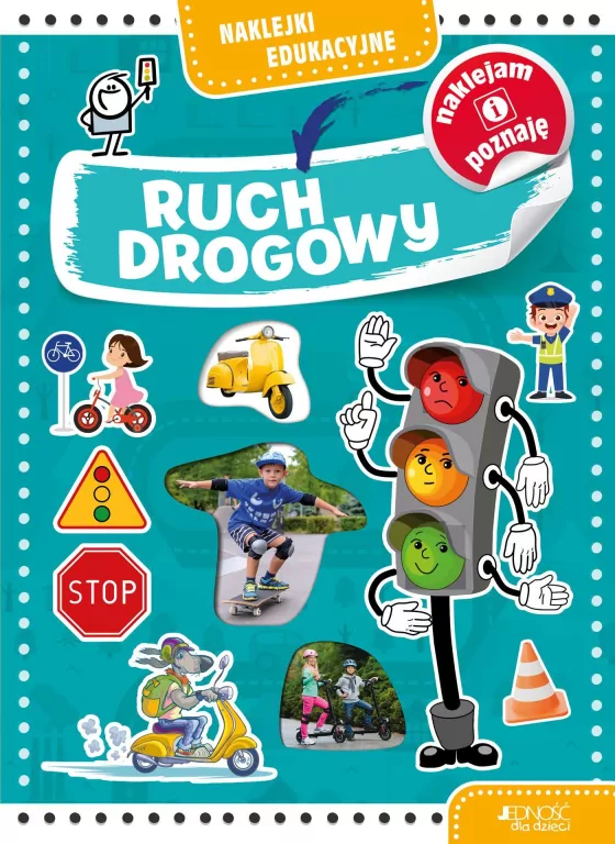 Ruch drogowy. Naklejki edukacyjne - tantis.pl
