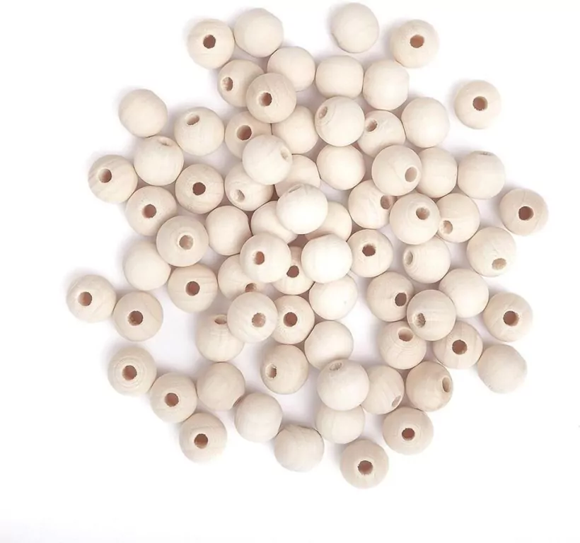 Koraliki drewniane kulki 12mm - tantis.pl