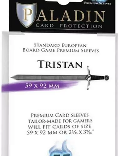 Koszulki na karty Paladin. Tristan 59x92mm - tantis.pl