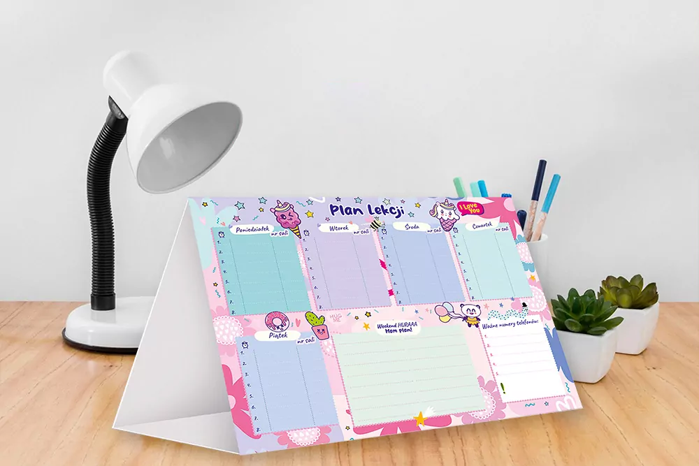 Planer - Girl kawai - tantis.pl