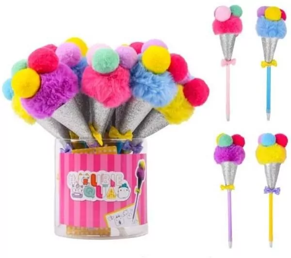 Długopis 6-kolorowy lody mix CUBIE SQUAD - tantis.pl