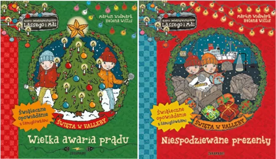 Pakiet: Wielka awaria prądu / Niespodziewane prezenty. Biuro Detektywistyczne Lassego i Mai.  Święta w Valleby